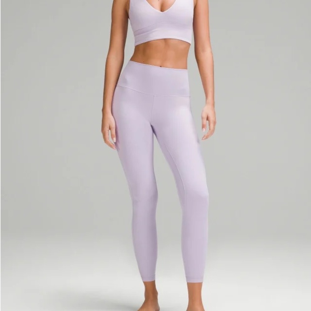 lululemon Align™ High-Rise Pant 25" in Lilac Ether